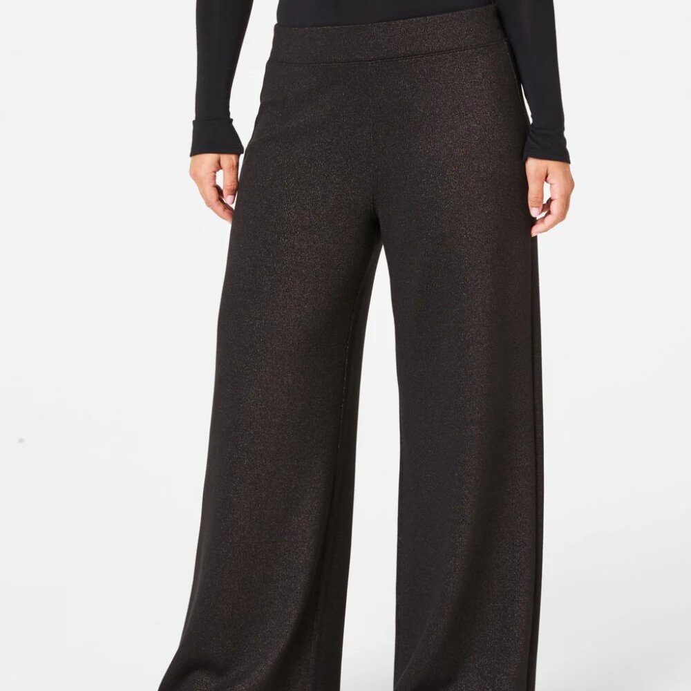 SPANX - AirEssentials wide leg pant with shimmer - XL -NWT